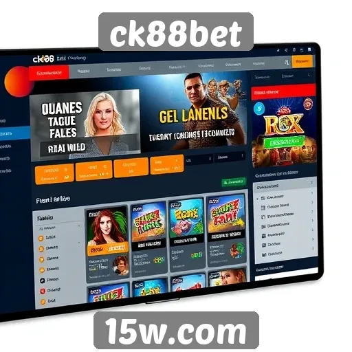 Facilidade de uso da interface do usuário no ck88bet